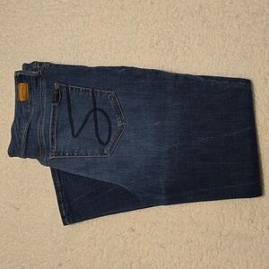 Seven7 Dark Blue Women's Skinny Jeans